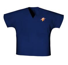 Golden State Warriors Unisex V-Neck Top Scrubs